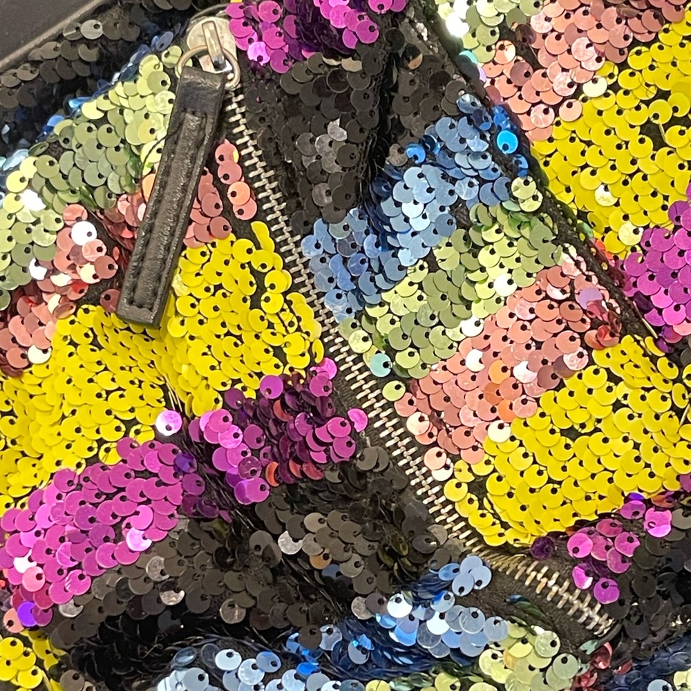 Multicolor Sequin Mini Backpack - Picture 2 of 7